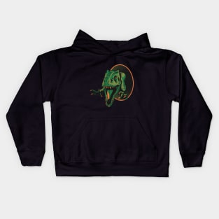 T-rex scary Kids Hoodie